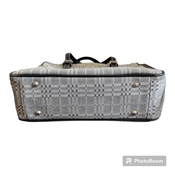 Authentic Burberry Nova Check Bag Gray - Picture 4 of 10
